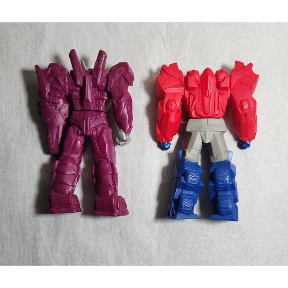 Transformers Titan Guardians Optimus Prime & Shockwave Hasbro 2013 Pre-owned - Picture 2 of 7